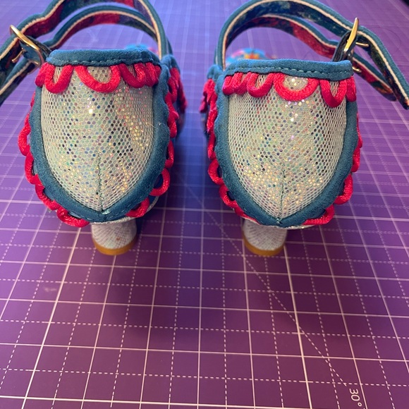 NWOB IC Size 38 Sunflower Heels - Picture 4 of 4